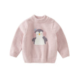 Dave&Bella Toddler Girls/Boys Cute Playful Animal Pullover Turtle Soft Cozy Sweaters