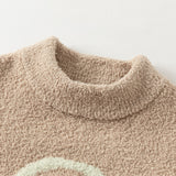 Dave&Bella Toddler Girls/Boys Soft Cute Animal Jacquard Chenille Sweater Tops