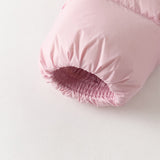Dave&Bella Toddler Girls Winter Charming Outdoor Windproof Hooded Cozy Down Coats