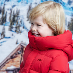 Dave&Bella Kids Girls/Boys Winter Cozy Outwear Windproof Hooded Long-style Down Coats