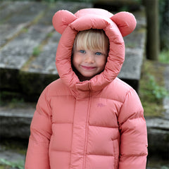 Dave&Bella Kids Girls/Boys Winter Cozy Outwear Windproof Hooded Long-style Down Coats