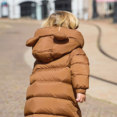 Dave&Bella Kids Girls/Boys Winter Cozy Outwear Windproof Hooded Long-style Down Coats