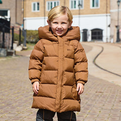 Dave&Bella Kids Girls/Boys Winter Cozy Outwear Windproof Hooded Long-style Down Coats