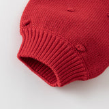 Dave&Bella Toddler Girls Elegant Red Long Sleeve A-line Soft Princess Dress