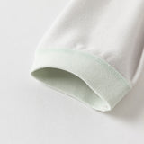 Dave&Bella Toddler Girls/Boys White/Grey Antibacterial Anti-mite Pajamas