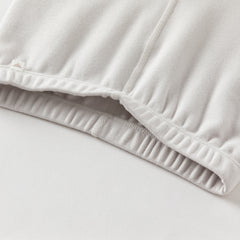 Dave&Bella Toddler Girls/Boys Autumn White/Grey Antibacterial Anti-mite Pajama Set