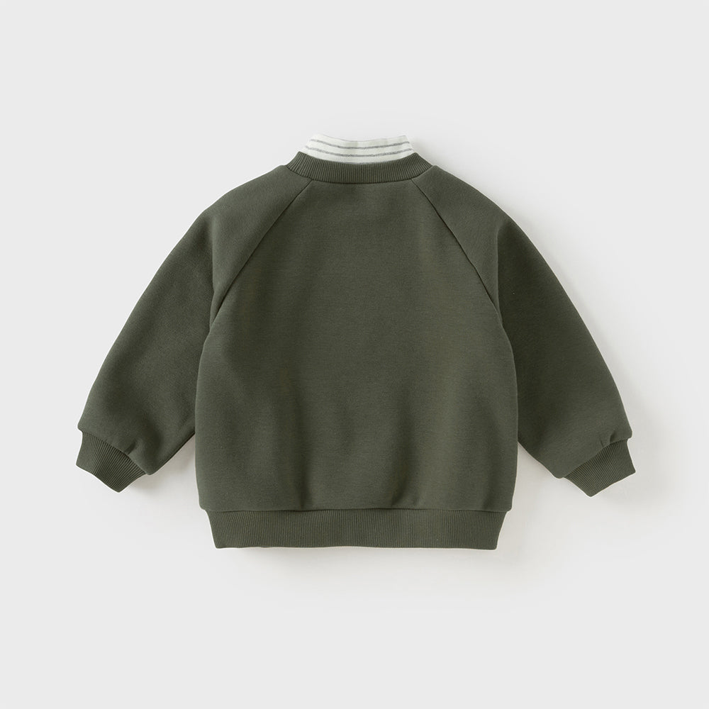 Dave&Bella Toddler Girls/Boys Cute Print Turtle Neck Casual Sweatshirts Tops