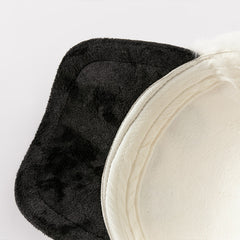 Dave&Bella Boys Winter Panda/Bear Style Plush Adjustable Dome Baseball Caps Hats