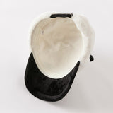 Dave&Bella Toddler Girls/Boys Panda/Bear Style Plush Adjustable Baseball Caps