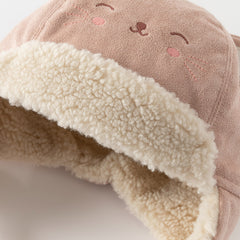 Dave&Bella Girls/Boys Winter Padded Pullover Outdoor Windproof Ear Protection Hats