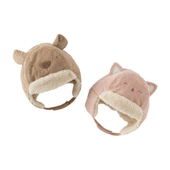 Dave&Bella Girls/Boys Winter Padded Pullover Outdoor Windproof Ear Protection Hats