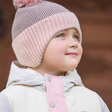 Dave&Bella Girls/Boys Loose Knit Ear Warmers Winter Hats