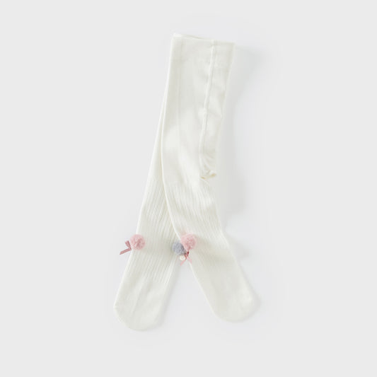 Dave&Bella Girls Autumn Cute White Park Footed Tights Leggings