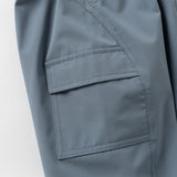 Dave&Bella Kids Boys Grey Blue Waterproof Plush-lined Outwear Cargo Pants