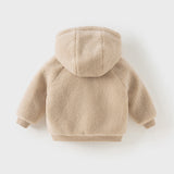 Dave&Bella Toddler Girls/Boys Cute Animal-style Outwear Hooded Plush Padded Coat