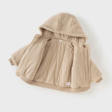 Dave&Bella Toddler Girls/Boys Cute Animal-style Outwear Hooded Plush Padded Coat