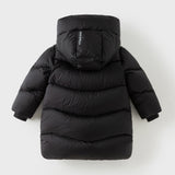 Dave&Bella Kids Girls/Boys Winter Cozy Mid-length Outwear Hooded Down Coats