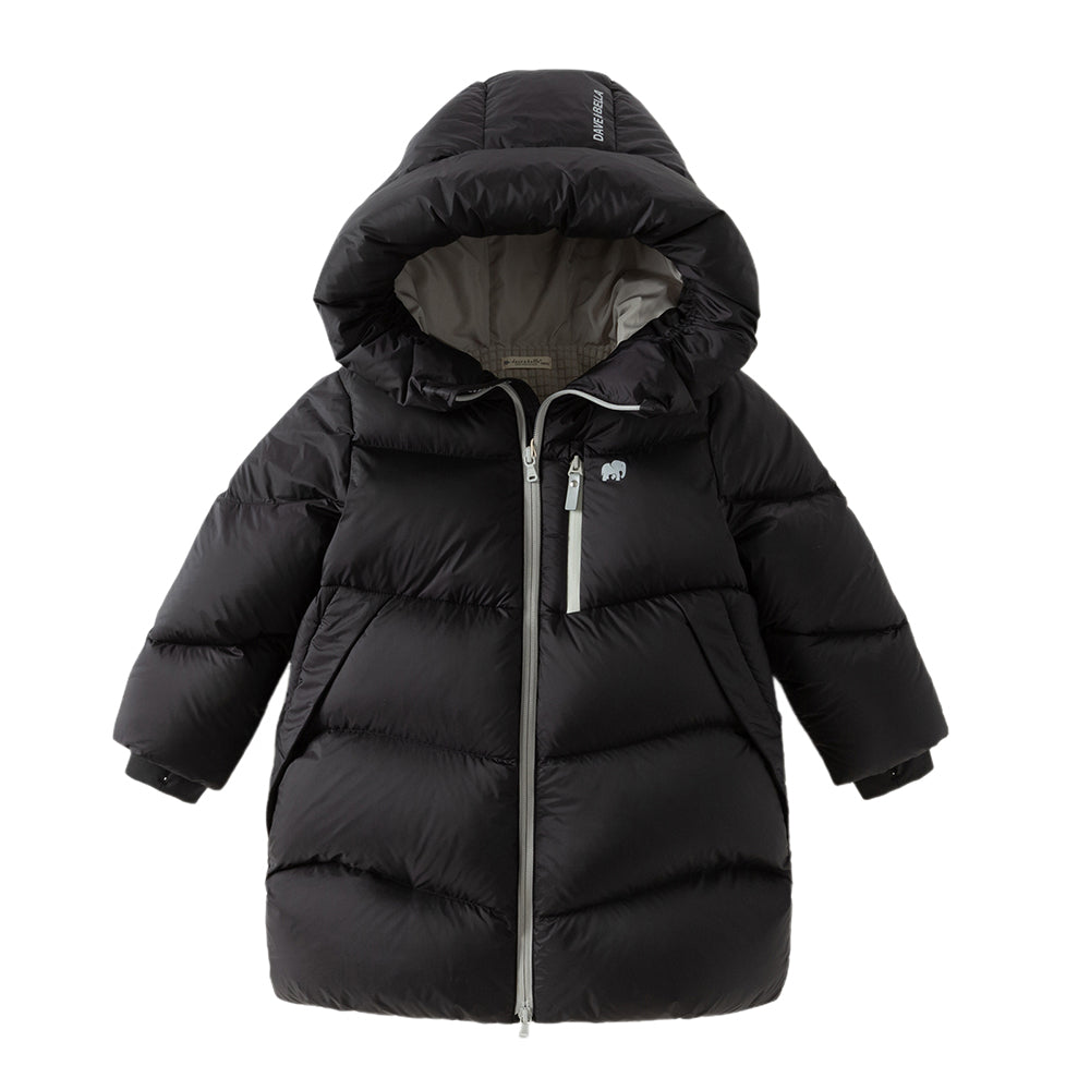 Dave&Bella Kids Girls/Boys Winter Cozy Mid-length Outwear Hooded Down Coats