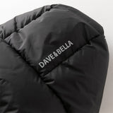 Dave&Bella Kids Girls/Boys Winter Cozy Mid-length Outwear Hooded Down Coats