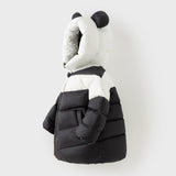Dave&Bella Kids Boys Winter Cute Panda-shaped Outwear Hooded Mid-length Down Coats