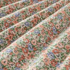 Dave&Bella Toddler Girls Adorable Floral-print Warm Plush-lined  Princess Dress