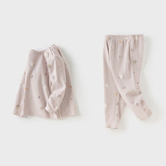 Dave&Bella Toddler Girls/Boys Winter Breathable Cotton Playful Print Pajamas Sets