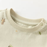 Dave&Bella Toddler Girls/Boys Breathable Cotton Playful Print Pajamas