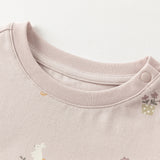 Dave&Bella Toddler Girls/Boys Breathable Cotton Playful Print Pajamas
