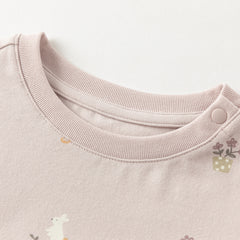 Dave&Bella Toddler Girls/Boys Winter Breathable Cotton Playful Print Pajamas Sets