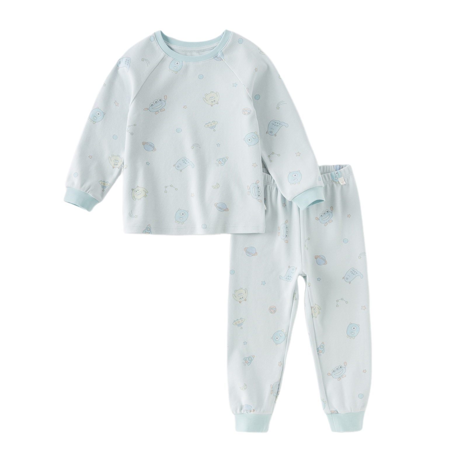 Dave&Bella Kids Girls/Boys Cute Cartoon Print Cozy Pajamas