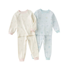 Dave&Bella Kids Girls/Boys Autumn Cute Cartoon Print Cozy Pajamas Sets