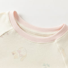 Dave&Bella Kids Girls/Boys Autumn Cute Cartoon Print Cozy Pajamas Sets