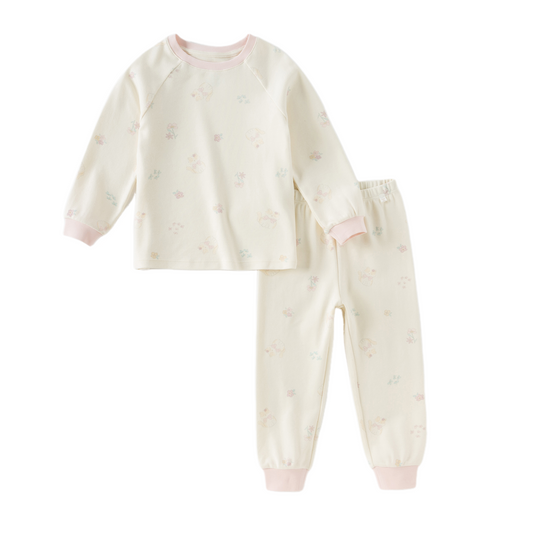 Dave&Bella Kids Girls/Boys Autumn Cute Cartoon Print Cozy Pajamas Sets