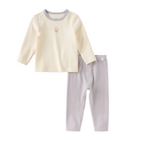 Dave&Bella Toddler Girls Cotton Multiple Pastel Color Indoor Pajamas