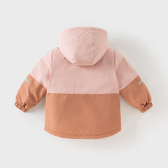 Dave&Bella Kids Girls/Boys Outdoor Windproof Hooded Padded Coats