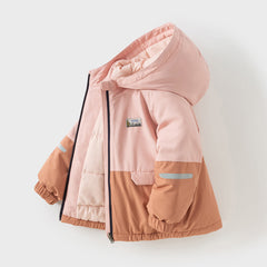 Dave&Bella Kids Girls/Boys Outdoor Windproof Hooded Padded Coats