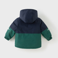 Dave&Bella Kids Girls/Boys Outdoor Windproof Hooded Padded Coats