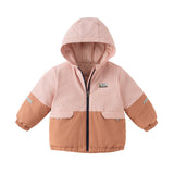 Dave&Bella Kids Girls/Boys Outdoor Windproof Hooded Padded Coats