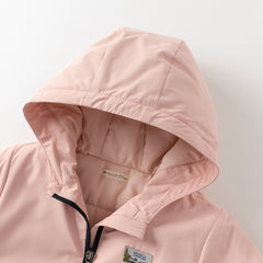 Dave&Bella Kids Girls/Boys Outdoor Windproof Hooded Padded Coats