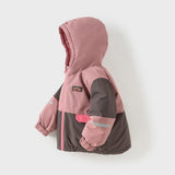 Dave&Bella Kids Girls/Boys Winter Warm Windproof Hooded White Duck Down Jacket