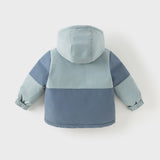 Dave&Bella Kids Girls/Boys Winter Warm Windproof Hooded White Duck Down Jacket