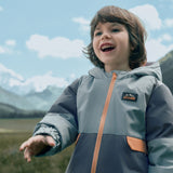 Dave&Bella Kids Girls/Boys Winter Warm Windproof Hooded White Duck Down Jacket