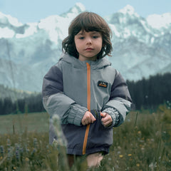 Dave&Bella Kids Girls/Boys Winter Warm Windproof Hooded White Duck Down Jacket