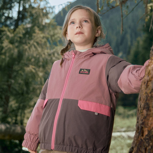 Dave&Bella Kids Girls/Boys Winter Warm Windproof Hooded White Duck Down Jacket