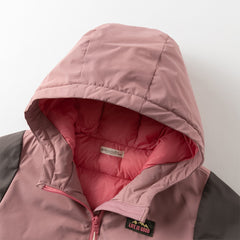 Dave&Bella Kids Girls/Boys Winter Warm Windproof Hooded White Duck Down Jacket
