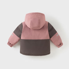 Dave&Bella Kids Girls/Boys Winter Warm Windproof Hooded White Duck Down Jacket