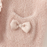 Dave&Bella Toddler Girls Sweet Grey Pink Outdoor Hooded Coats