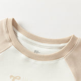 Dave&Bella Toddler Boys Khaki/Light Grey Comfortable Pajamas