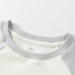Dave&Bella Toddler Boys Autumn Khaki/Light Grey Comfortable Pajamas Sets
