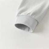 Dave&Bella Toddler Boys Khaki/Light Grey Comfortable Pajamas